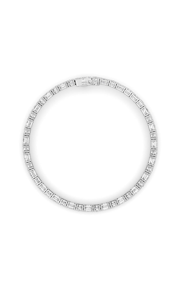 14K White Gold Bracelet KJ01091B.EM-15-21F