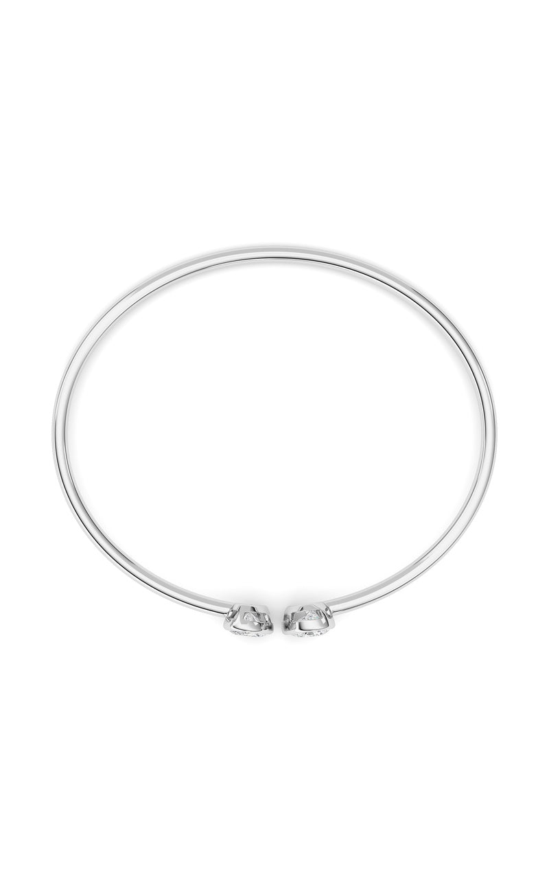 14K White Gold Bracelet KJ02362A.OV-2-21F
