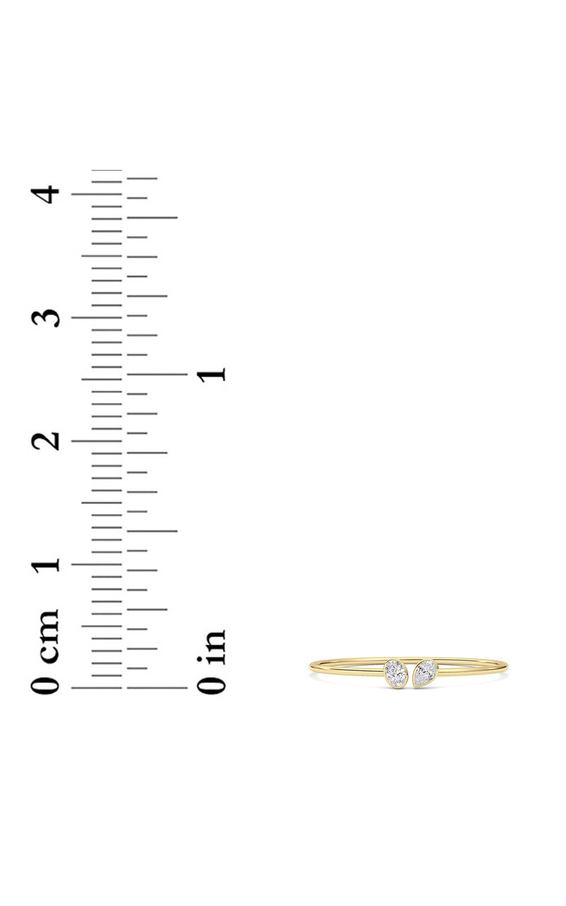 14K White Gold Bracelet KJ02362A.OV-2-21F