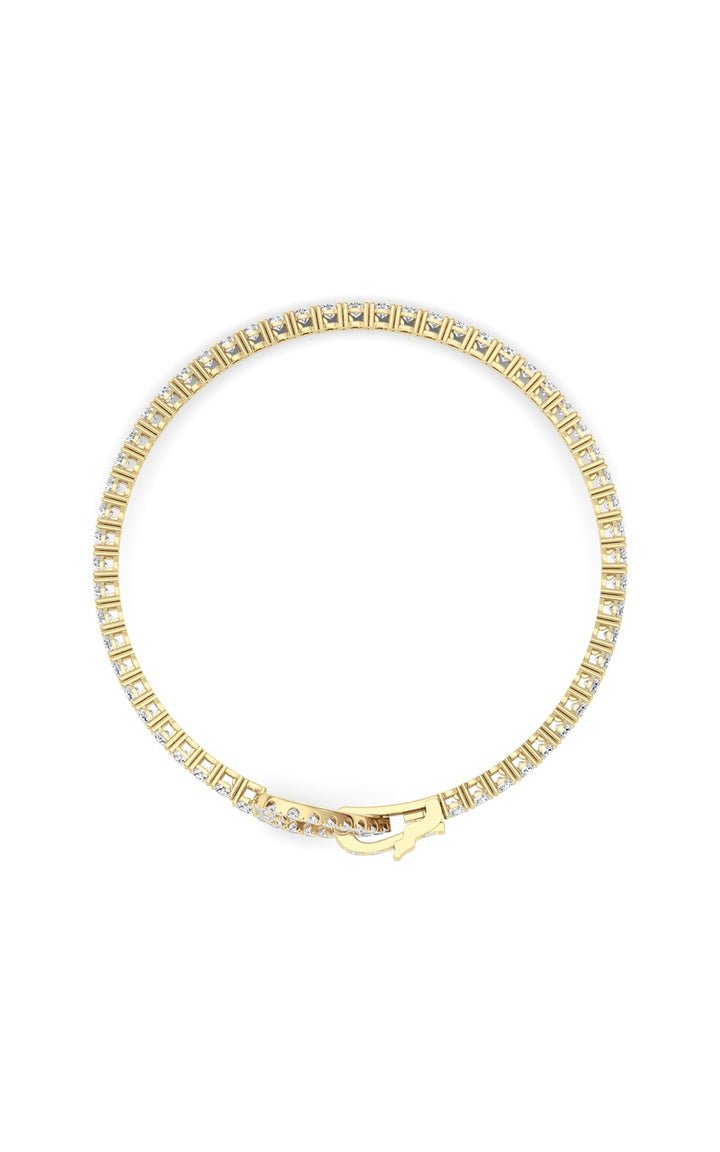 14K White Gold Bracelet KJ02792B.RD-5-21F