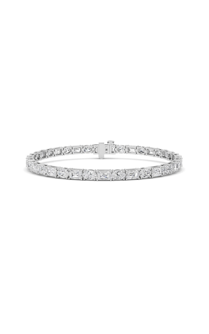 14K White Gold Bracelet KJ02900B.EM-10-21F