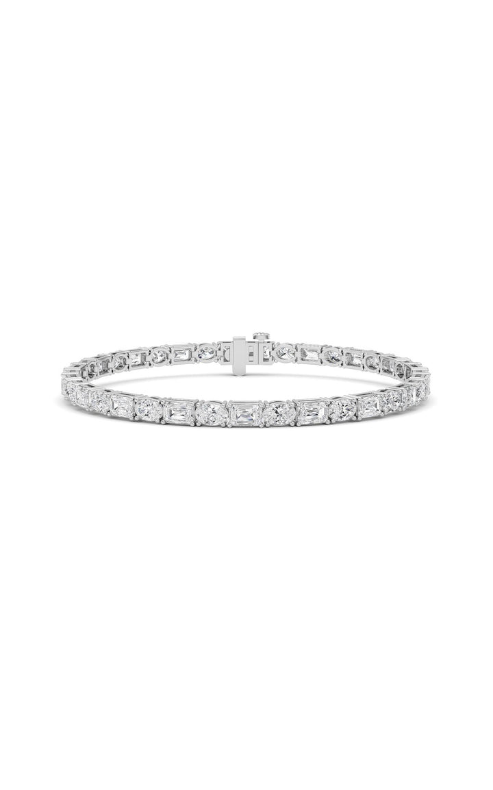 14K White Gold Bracelet KJ02900B.EM-10-21F
