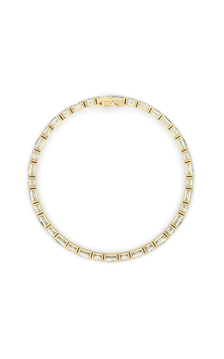14K White Gold Bracelet KJ02900B.EM-10-21F
