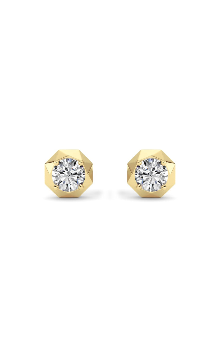 14K Yellow Gold Earring KJ02547E.RD-2-22F