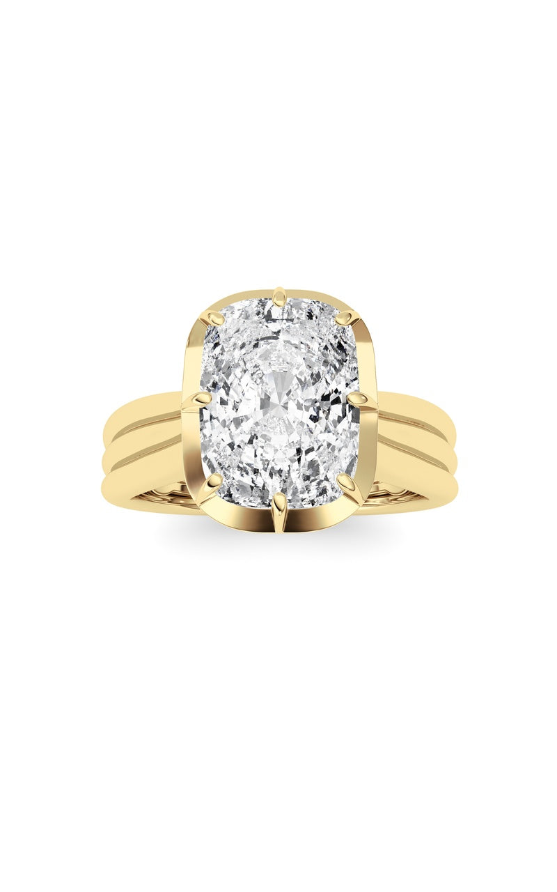14K Yellow Gold Ring KJ02491R.CE-3-22F