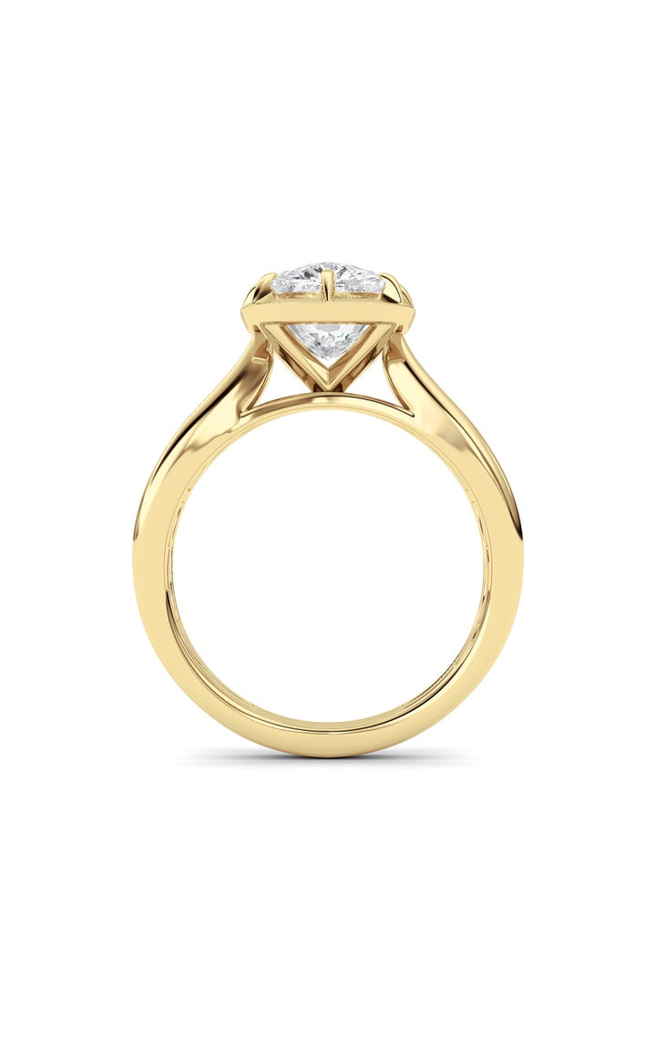 14K Yellow Gold Ring KJ02491R.CE-3-22F
