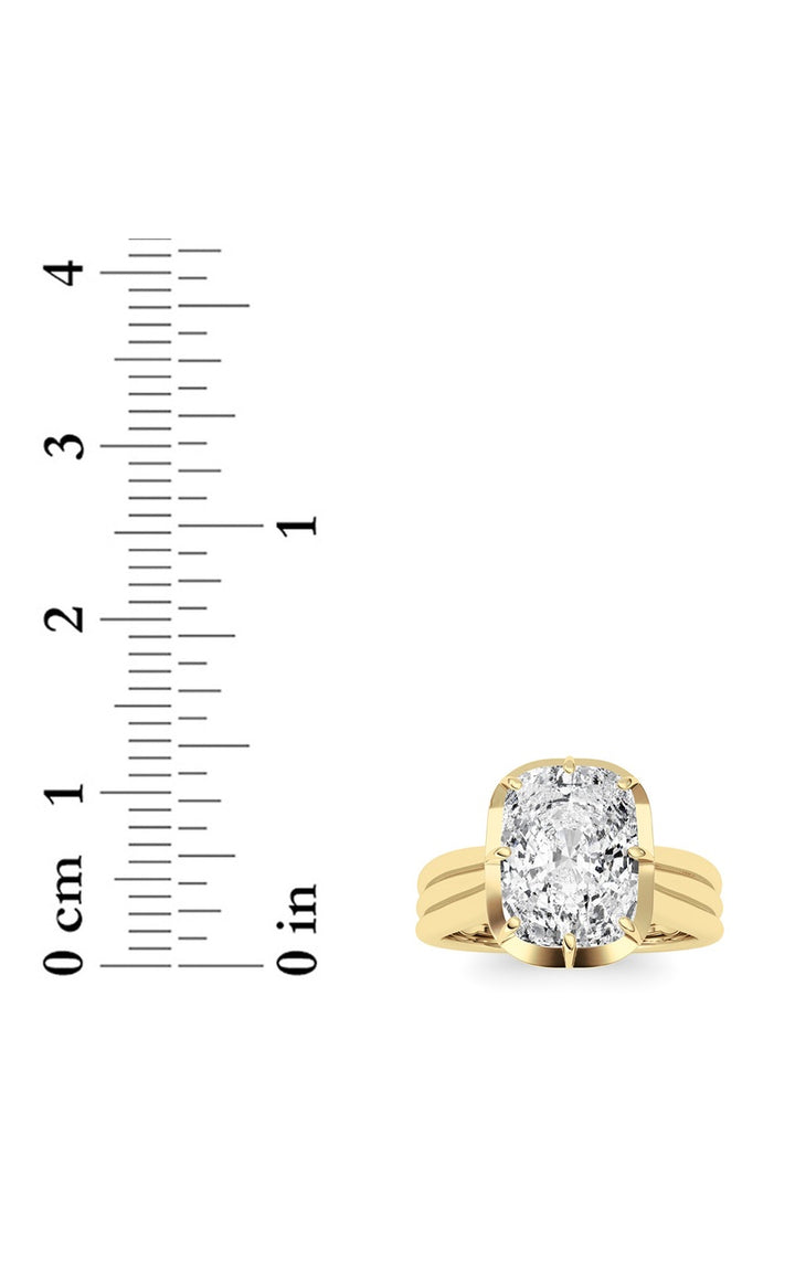 14K Yellow Gold Ring KJ02491R.CE-3-22F