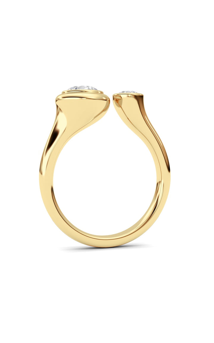 14K Yellow Gold Ring KJ02527R.RD-1-22F