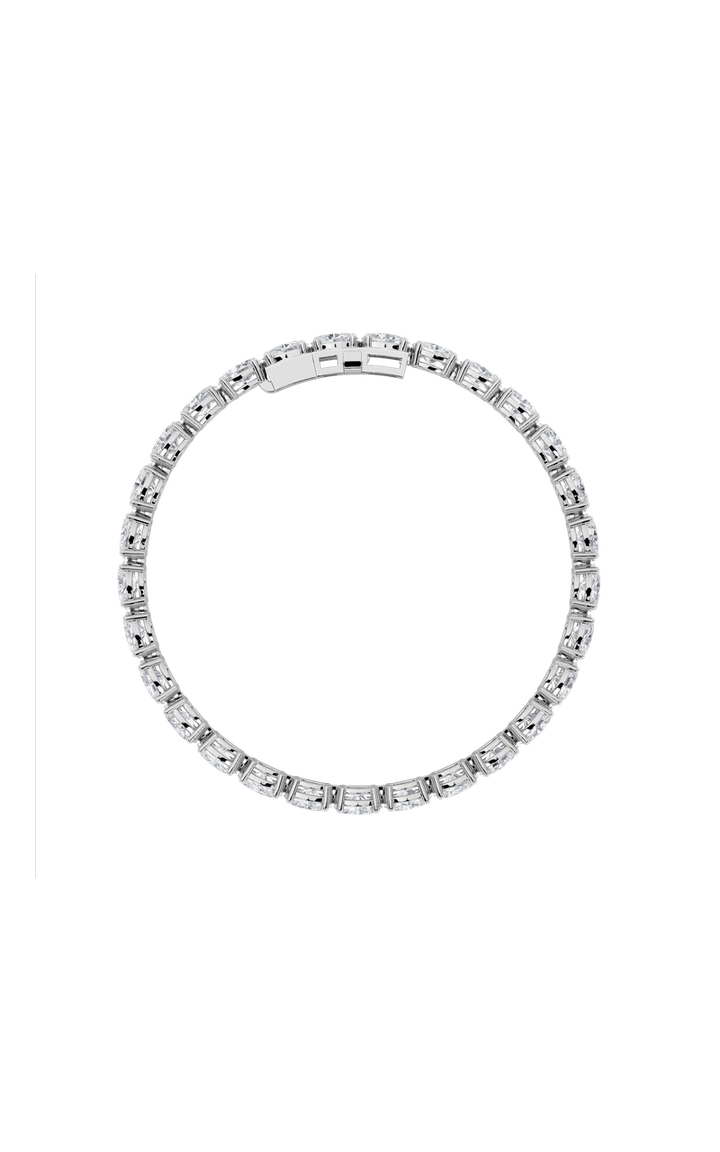 14K White Gold Bracelet KJ01991B.OV-5-21F