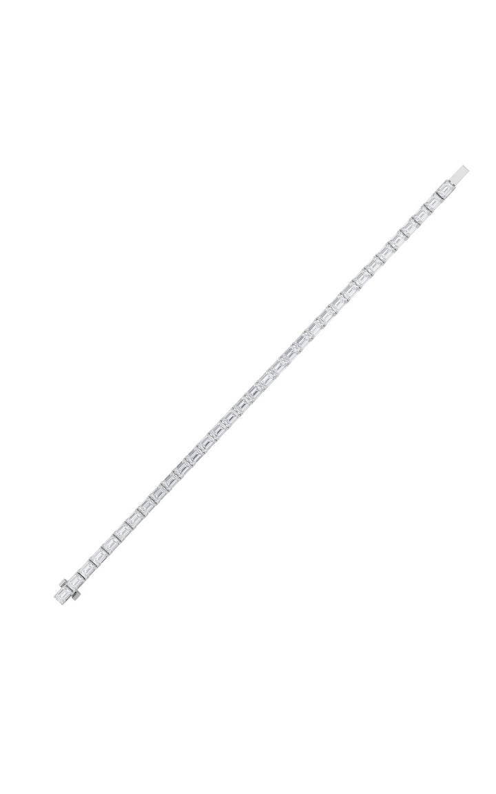 14K White Gold Bracelet KJ01991B.RA-18-21F