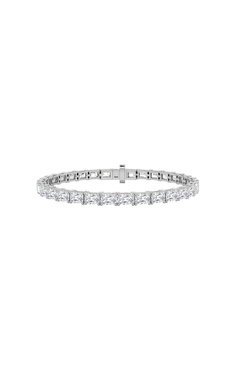 14K White Gold Bracelet KJ01991B.RA-21-21F