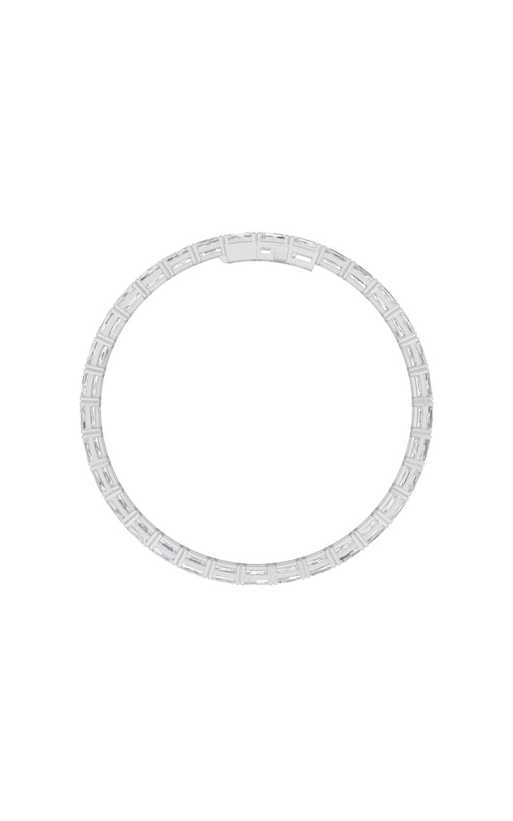 14K White Gold Bracelet KJ01991B.RA-21-21F