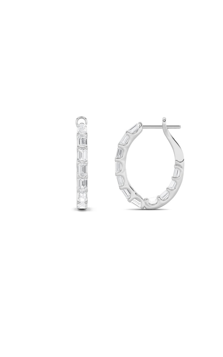 14K White Gold Earring KJ00227H.EM-4-21F