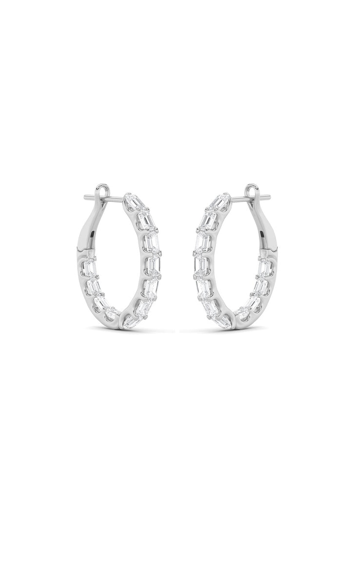 14K White Gold Earring KJ00227H.EM-4-21F