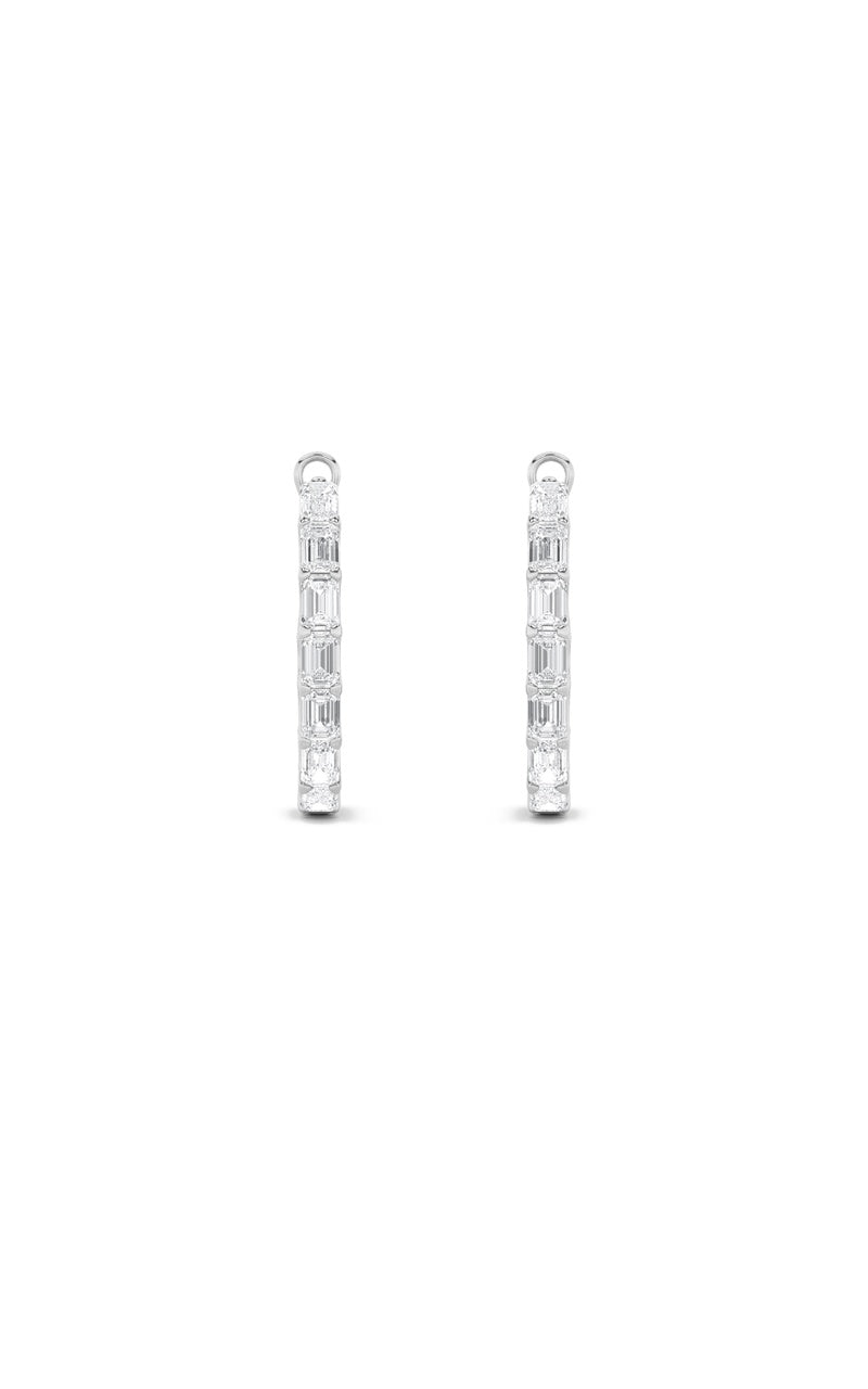 14K White Gold Earring KJ00227H.EM-4-21F