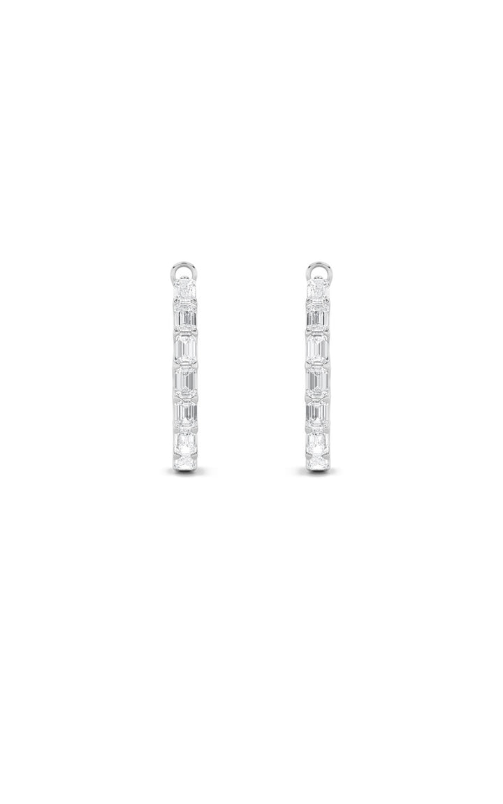 14K White Gold Earring KJ00227H.EM-4-21F