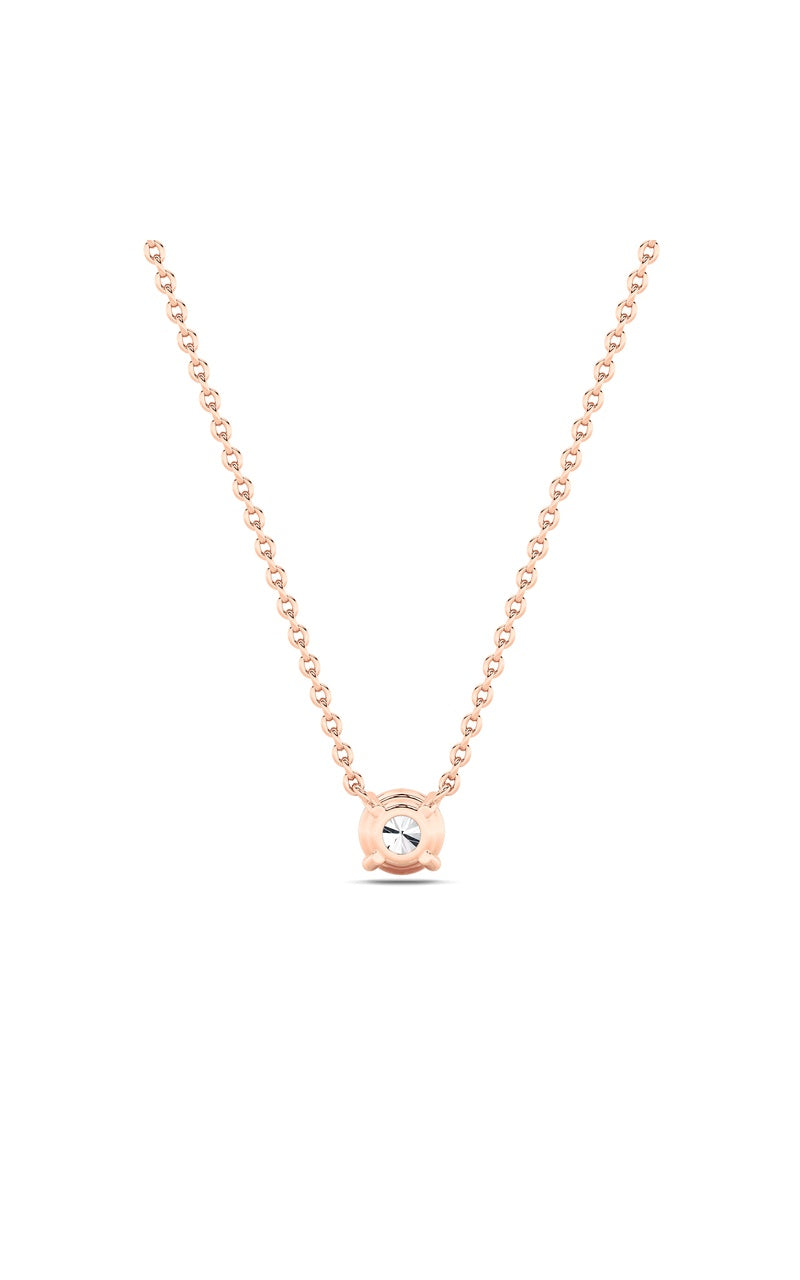 1.5Cttw Round Shaped Lab Grown Diamond (F/VS)  Necklace in 14K Gold