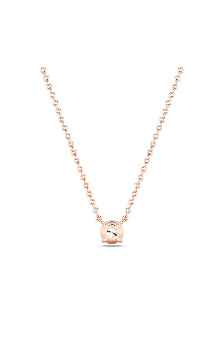 1.5Cttw Round Shaped Lab Grown Diamond (F/VS)  Necklace in 14K Gold