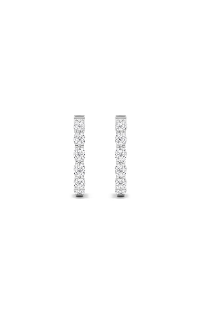 14K White Gold Earring KJ00179H.OV-4-21F