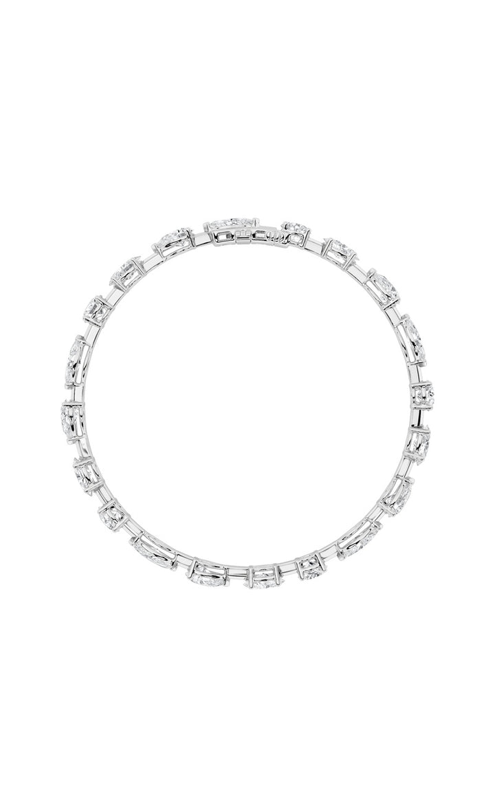 7Cttw Mix Shaped Lab Grown Diamond (F/VS) Bracelet in 14K Gold