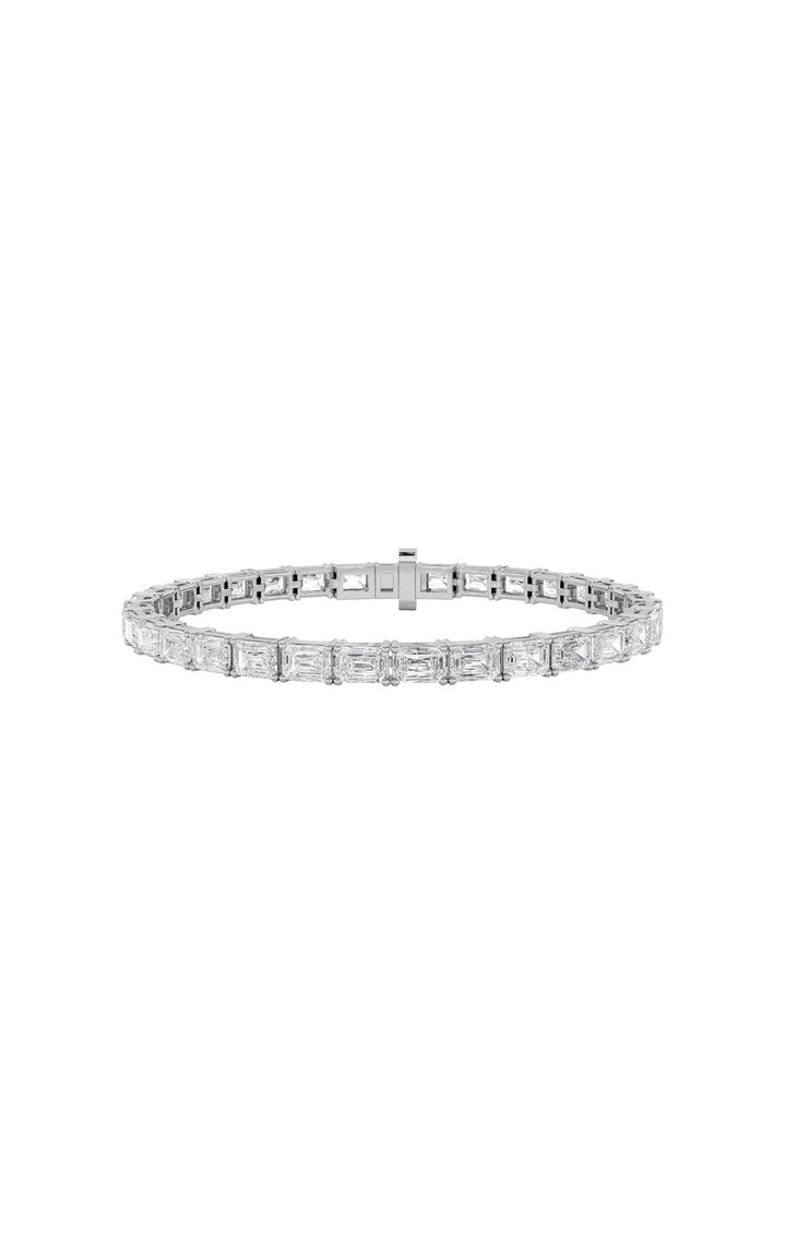 14K White Gold Bracelet KJ01991B.EM-5-21F