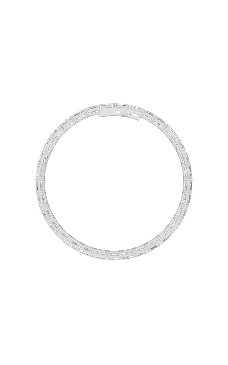 14K White Gold Bracelet KJ01991B.EM-5-21F