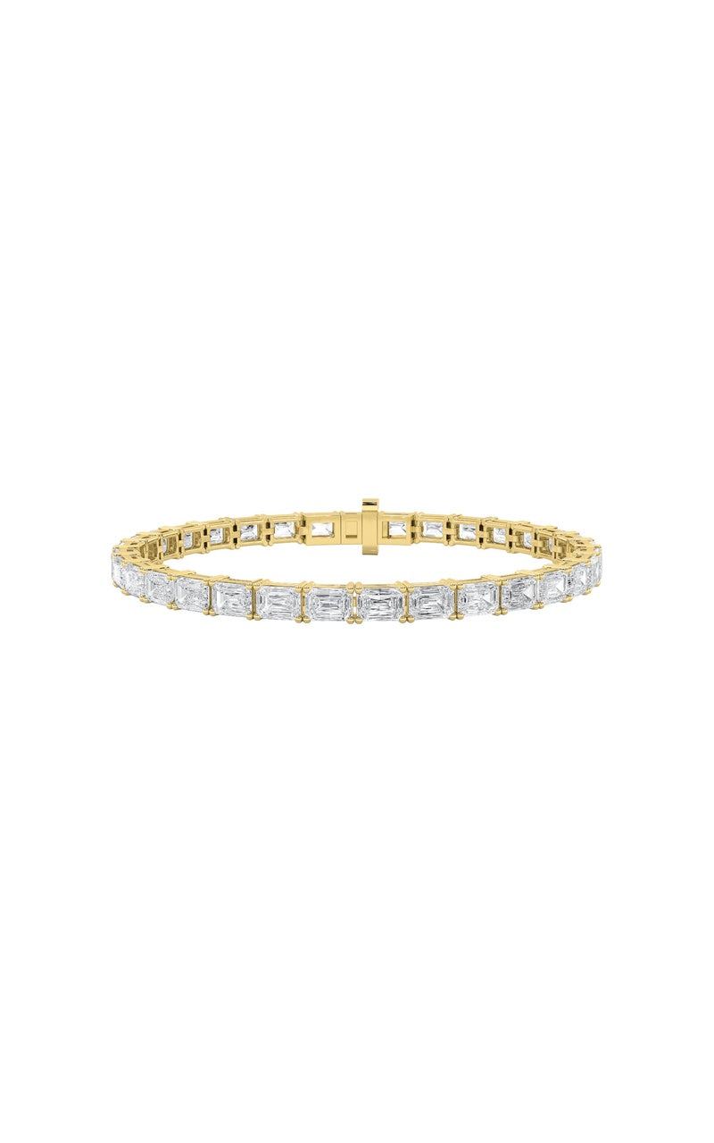 14K White Gold Bracelet KJ01991B.EM-5-21F