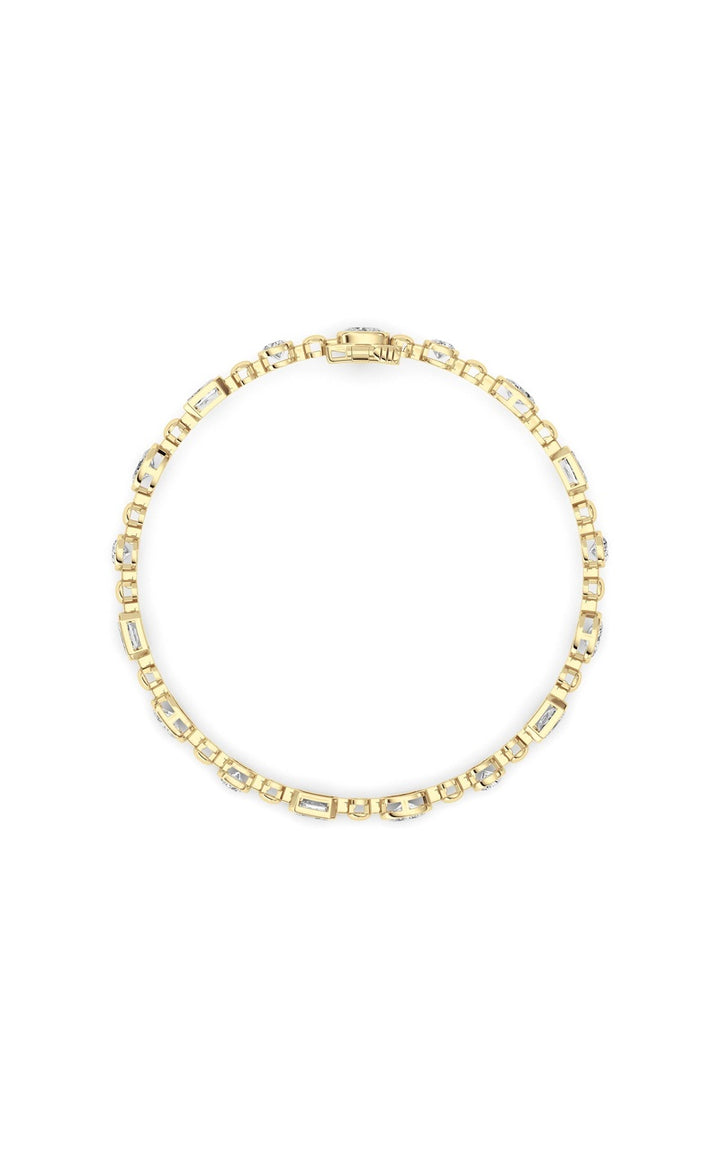 14K White Gold Bracelet KJ03210B.MX-5-21F