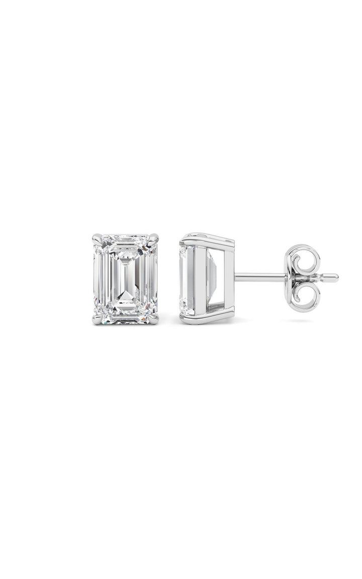 14K White Gold Earring KJ00206E.EM-4-21F