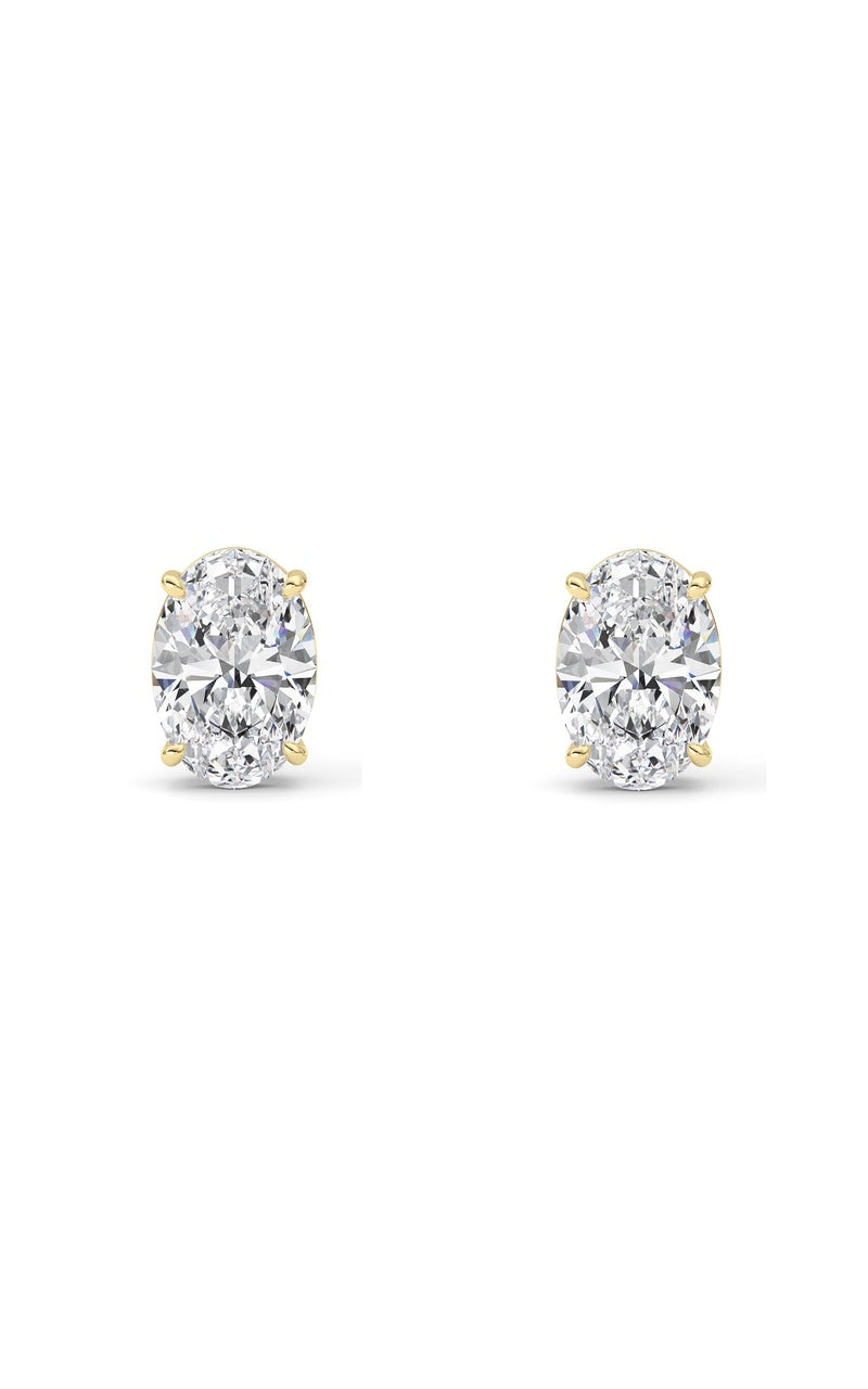 14K White Gold Earring KJ00206E.OV-4-21F