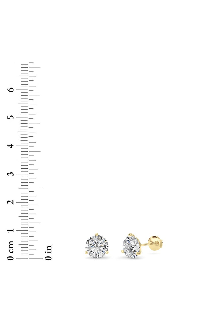 14K White Gold Earring KJ01724E.RD-4-21F