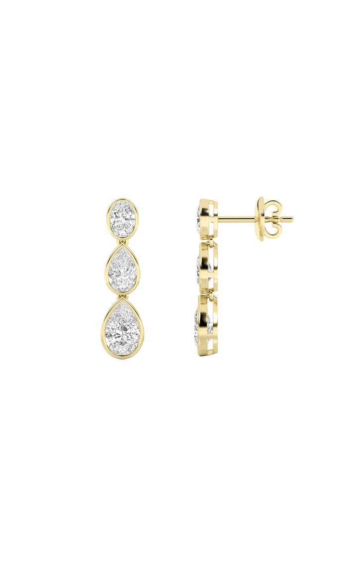 14K White Gold Earring KJ01944E.PS-5-21F