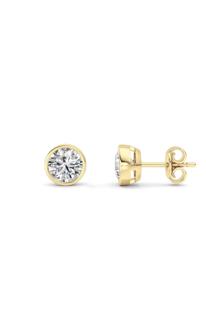 14K White Gold Earring KJ40039E.RD-2-21F