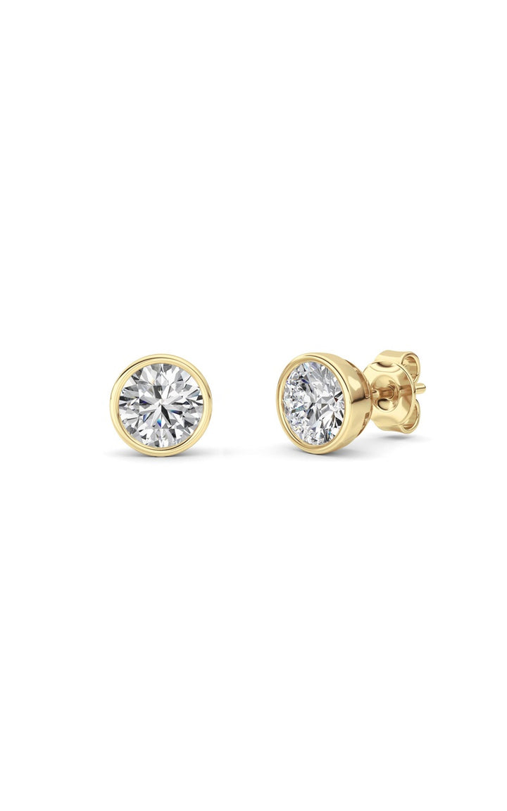 14K White Gold Earring KJ40039E.RD-2-21F