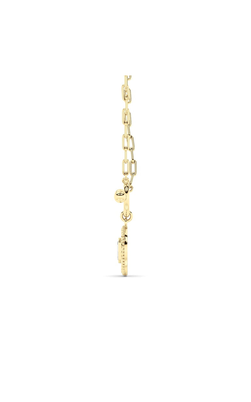 14K White Gold Necklace KJ03159N.EM-1-21F