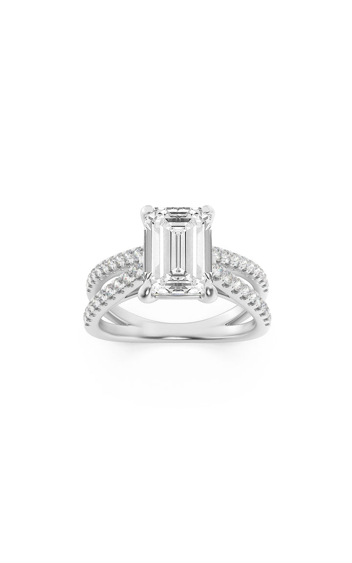 14K White Gold Ring KJ00749R.EM-2-21F