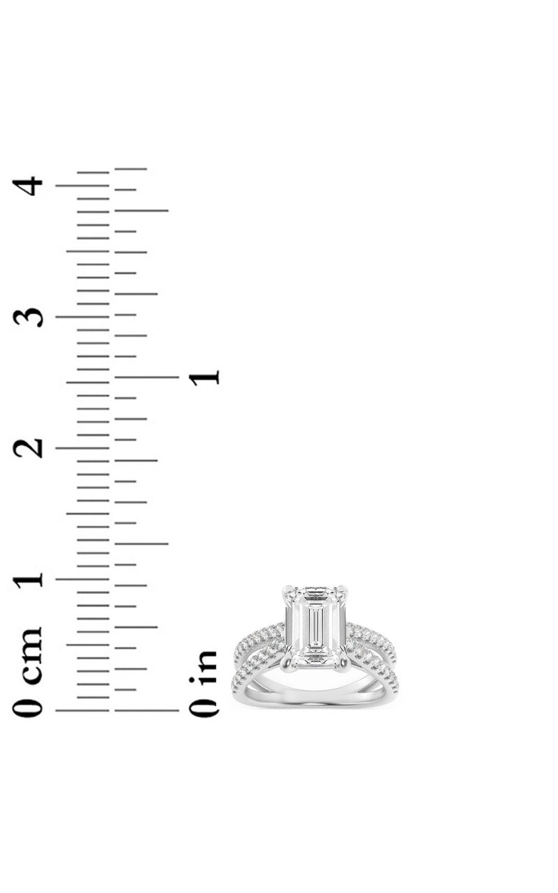 14K White Gold Ring KJ00749R.EM-2-21F