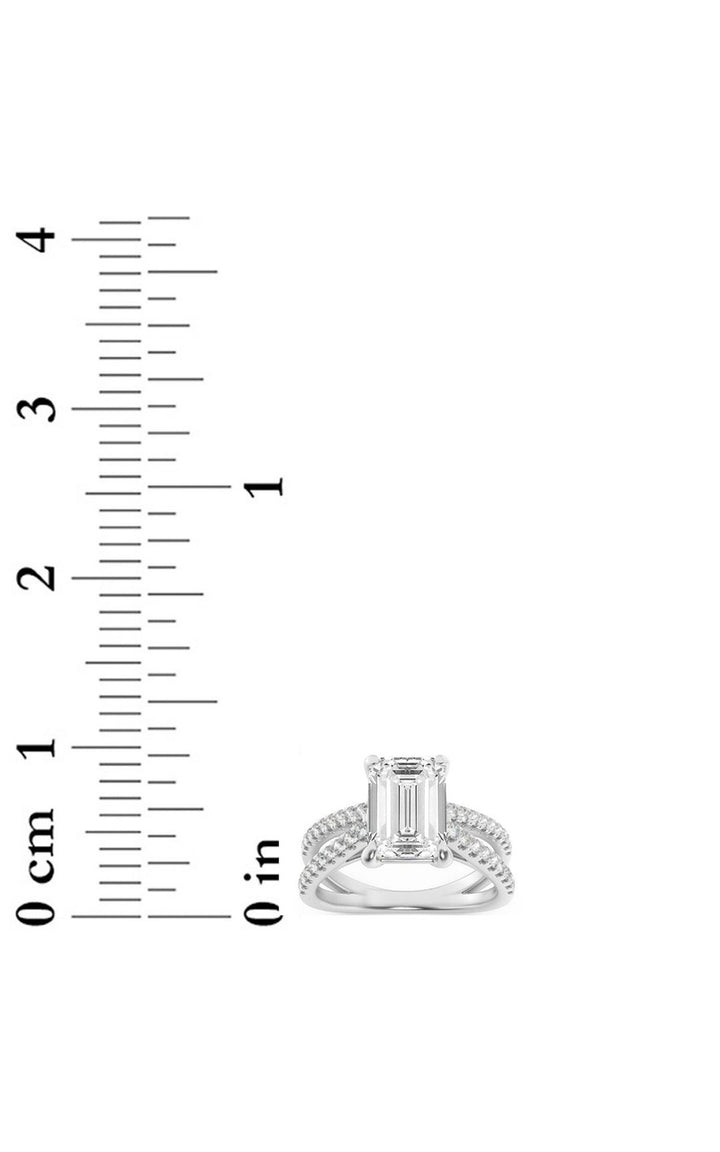 14K White Gold Ring KJ00749R.EM-2-21F