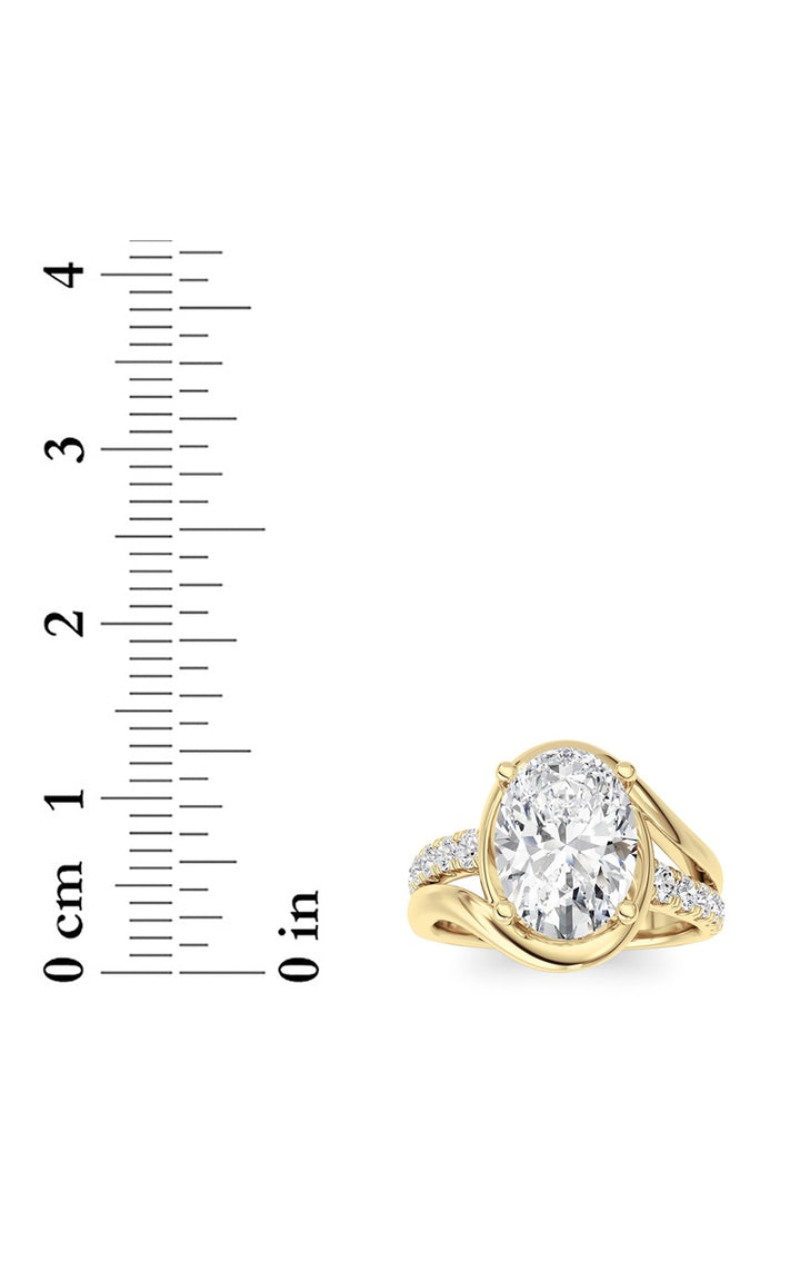 14K White Gold Ring KJ00750R.OV-3-21F