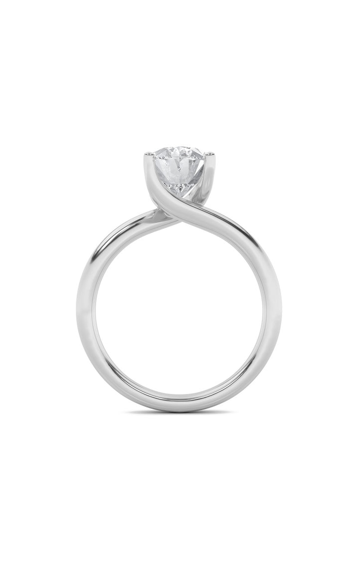 14K White Gold Ring KJ00774R.OV-3-21F