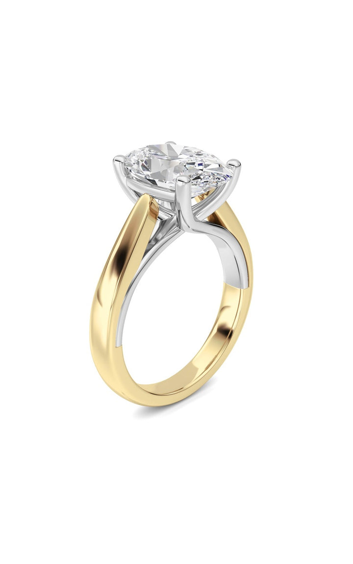 14K Yellow Gold, 14K White Gold Ring KJ00973R.OV-3-26F
