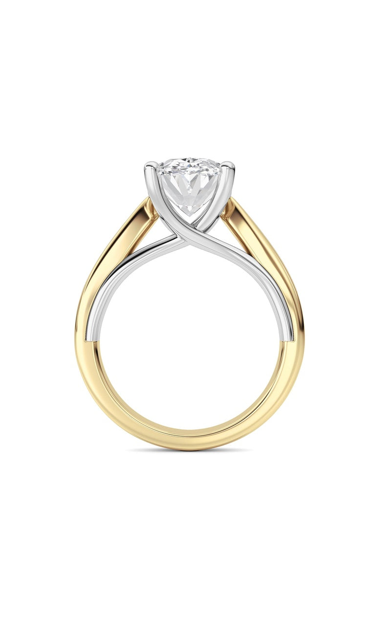14K Yellow Gold, 14K White Gold Ring KJ00973R.OV-3-26F