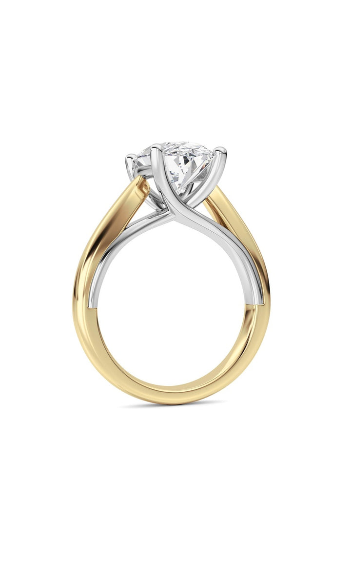 14K Yellow Gold, 14K White Gold Ring KJ00973R.OV-3-26F