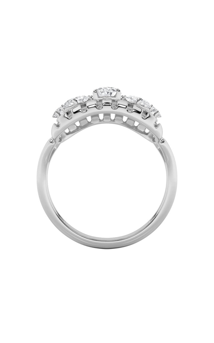 14K White Gold Ring KJ01889R.RD-2-21F