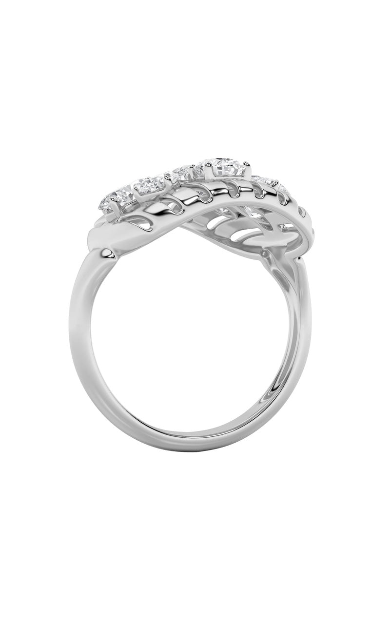 14K White Gold Ring KJ01889R.RD-2-21F