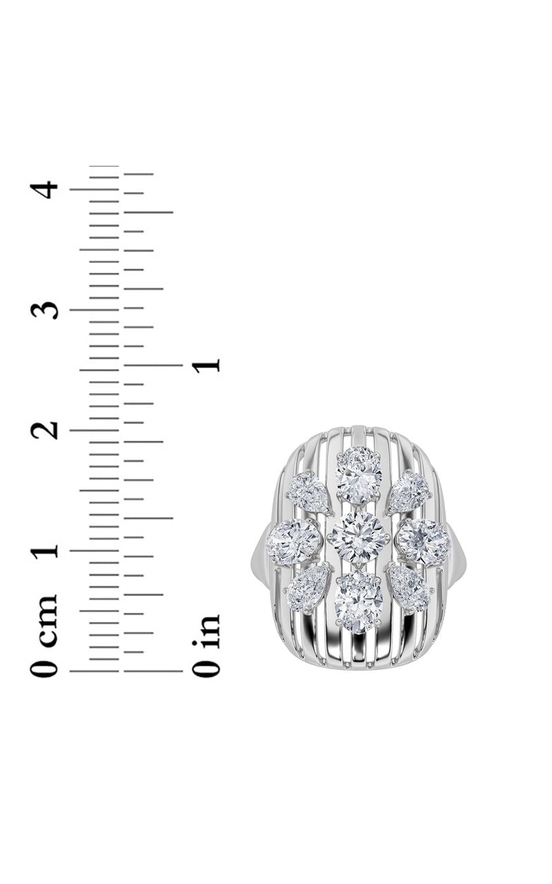 14K White Gold Ring KJ01889R.RD-2-21F