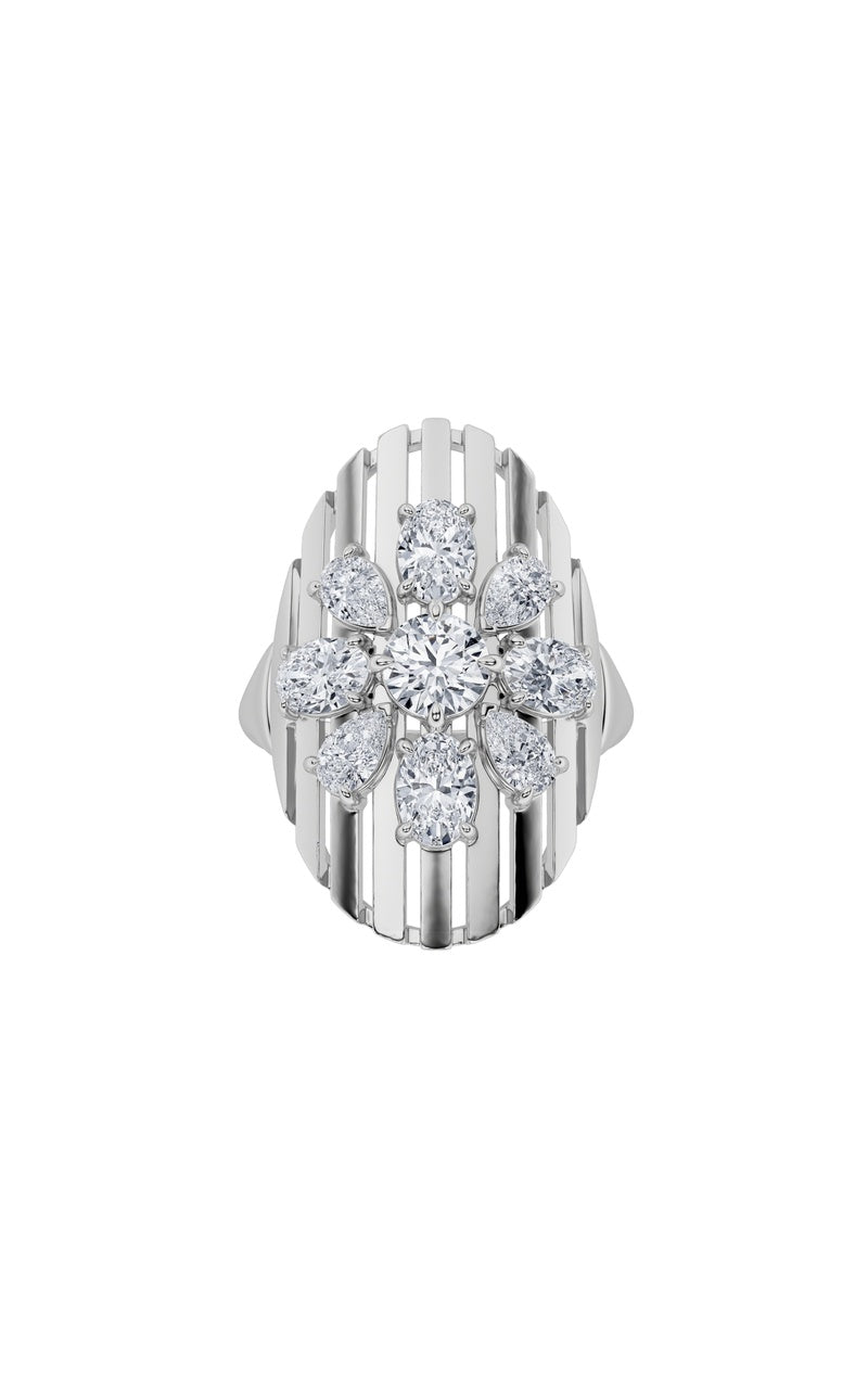 14K White Gold Ring KJ01893R.RD-2-21F