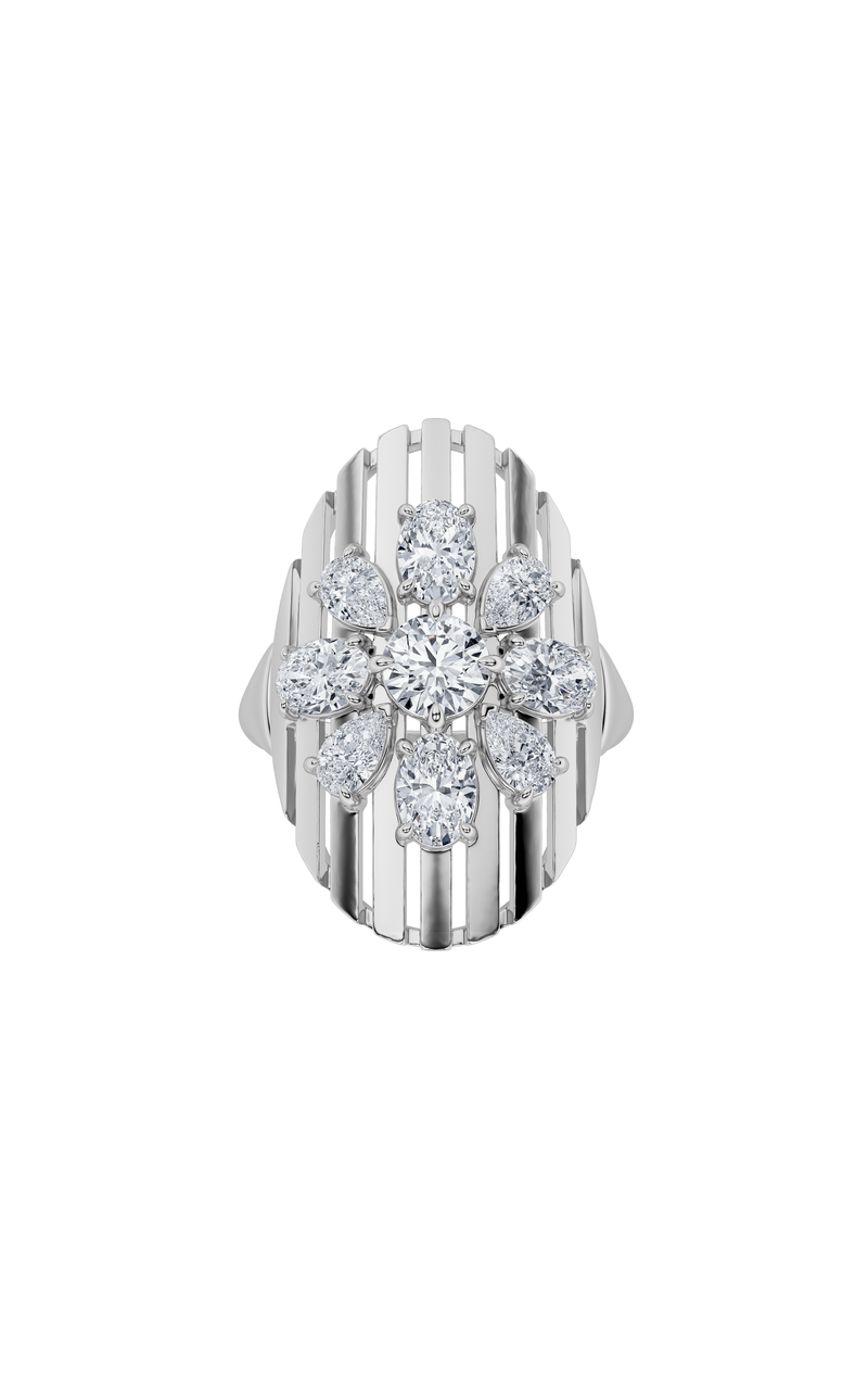 14K White Gold Ring KJ01893R.RD-2-21F