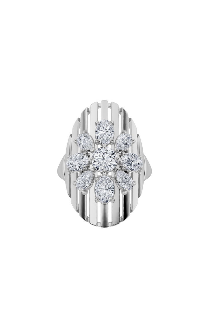 14K White Gold Ring KJ01893R.RD-2-21F