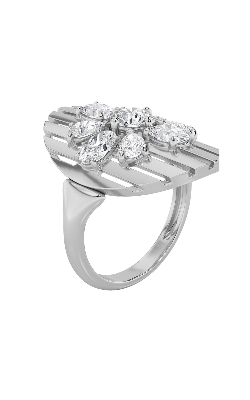 14K White Gold Ring KJ01893R.RD-2-21F